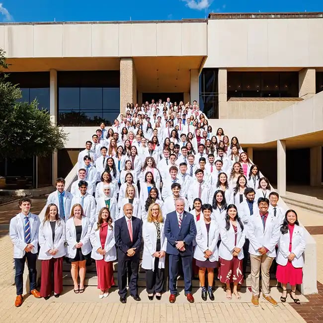 Class 2029 White Coat_TAMUHSC web